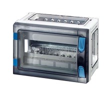 Корпус пластиковый 180х270х186 N+PE ручное запирание сер. с прозр. дверью FP 1106 HENSEL 68000124