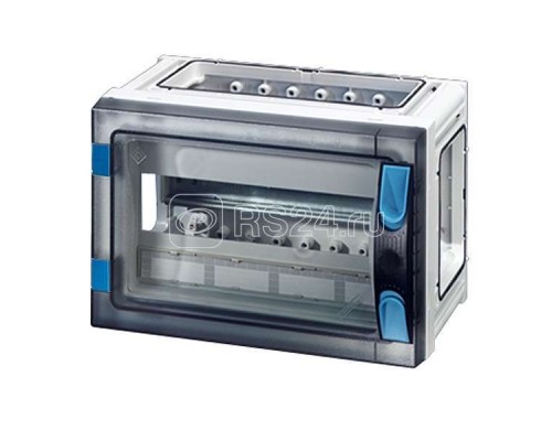 Корпус пластиковый 180х270х186 N+PE ручное запирание сер. с прозр. дверью FP 1106 HENSEL 68000124