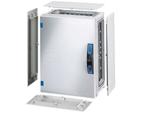Корпус пластиковый 366х276х186 ручное запирание сер. с непрозр. дверью FP 0251 HENSEL 68000305