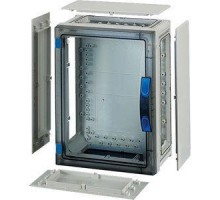 Корпус пластиковый 366х276х186 ручное запирание сер. с прозр. дверью FP 0241 HENSEL 68000304