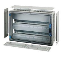 Корпус пластиковый 366х546х186 N+PE ручное запирание сер. с прозр. дверью FP 1408 HENSEL 68000160