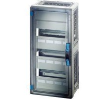 Корпус пластиковый 540х270х186 N+PE ручное запирание сер. с прозр. дверью FP 1349 HENSEL 68000182