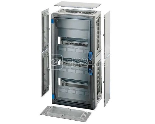 Корпус пластиковый 546х276х186 N+PE ручное запирание сер. с прозр. дверью FP 1315 HENSEL 68000150