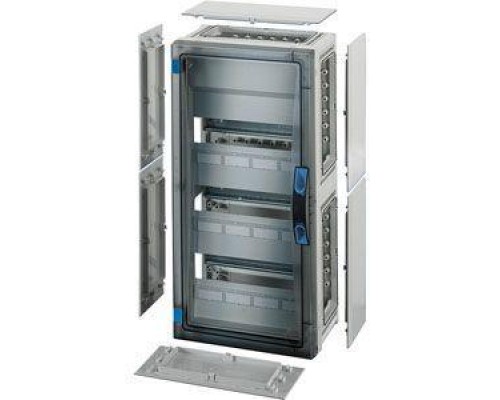 Корпус пластиковый 546х276х186 N+PE ручное запирание сер. с прозр. дверью FP 1318 HENSEL 68000159