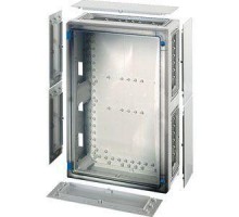 Корпус пластиковый 546х366х163 открывание инструментом сер. с прозр. дверью FP 0411 HENSEL 68000208