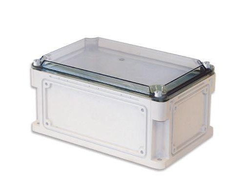 Корпус пластиковый 600х300х146 IP67 (крыш. 21прозр.) проб. фланцы DKC 563211