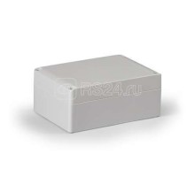 Корпус пластиковый Cubo S 125х175х75мм поликарбонат от -40 до +80град.C глух. стенка IP66/67 сер. ENSTO SPCP131808G