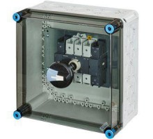 Корпус пластиковый Mi 300х300х216 с выкл. нагрузки IP65 сер. с прозр. крышкой Mi 7214 HENSEL 20001130