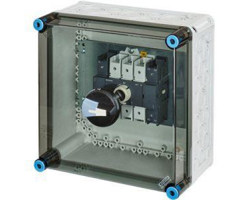 Корпус пластиковый Mi 300х300х216 с выкл. нагрузки IP65 сер. с прозр. крышкой Mi 7214 HENSEL 20001130