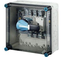 Корпус пластиковый Mi 300х300х239 с выкл. нагрузки IP65 сер. с прозр. крышкой Mi 7256 HENSEL 2000280