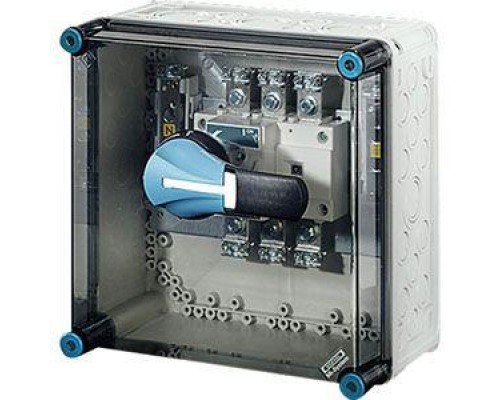 Корпус пластиковый Mi 300х300х239 с выкл. нагрузки IP65 сер. с прозр. крышкой Mi 7256 HENSEL 2000280