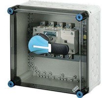 Корпус пластиковый Mi 300х300х239 с выкл. нагрузки IP65 сер. с прозр. крышкой Mi 7257 HENSEL 20000588