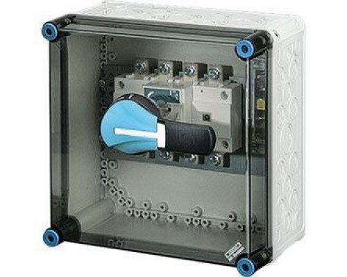 Корпус пластиковый Mi 300х300х239 с выкл. нагрузки IP65 сер. с прозр. крышкой Mi 7257 HENSEL 20000588