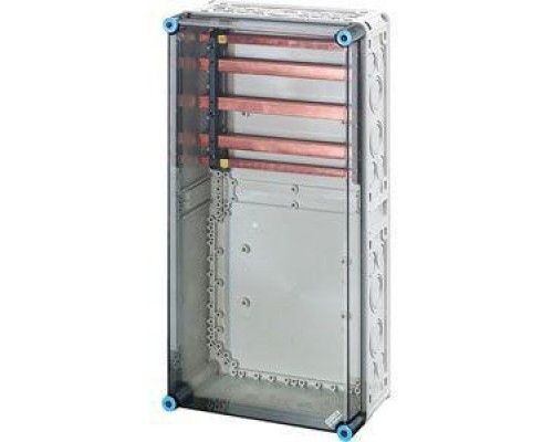 Корпус пластиковый Mi 300х600х170 с ток. шинами IP65 сер. с прозр. крышкой Mi 6458 HENSEL 2000792