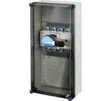 Корпус пластиковый Mi 300х600х239 с выкл. нагрузки IP65 сер. с прозр. крышкой Mi 7454 HENSEL 20000590