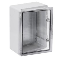 Корпус пластиковый ЩМПп 400х300х170 прозр. дверь УХЛ1 IP65 ИЭК MKP92-N-403017-65