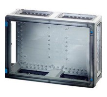 Корпус с прозр. дверцей без съемных бок. панелей с 6 соед. IP65 сер. FP 0400 HENSEL 68000200