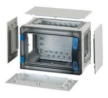 Корпус с прозр. дверцей с 4 соед. IP66 сер. FP 0141 HENSEL 68000302