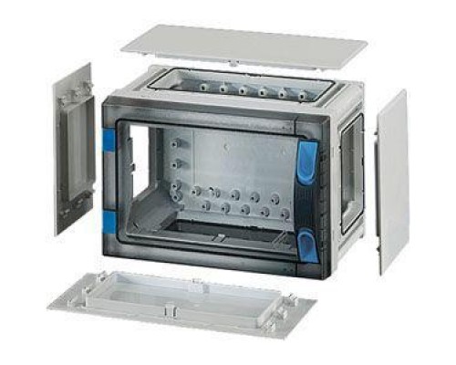 Корпус с прозр. дверцей с 4 соед. IP66 сер. FP 0141 HENSEL 68000302