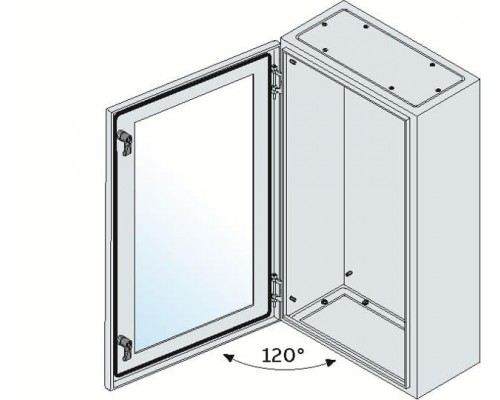 Корпус шкафа IP65 (дверь со стеклом) 1200х600х300мм ABB SRN12630VK