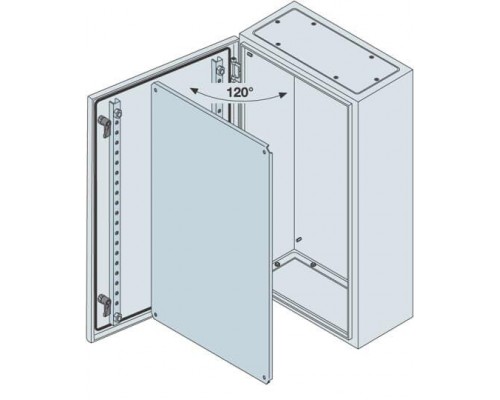 Корпус шкафа IP65 монтаж. плат. 800х600х250 ABB SRN8625K