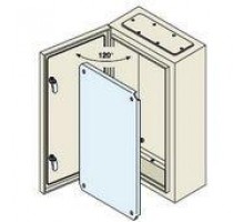 Корпус шкафа нерж. (дверь со стеклом) 500х400х200мм ABB SRN5420VX