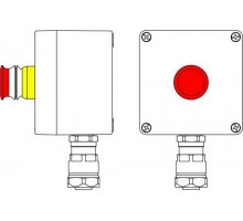 Корпус взрывозащищенный GRP120х120х90мм 1Ex d e IIC T5 Gb X IP66Ex tb IIIB T95C Db X Т5 40град.C DKC 2231.031.19.01K