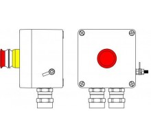 Корпус взрывозащищенный GRP120х120х90мм 1Ex d e IIC T6 Gb X / Ex tbIIIB T80град.C Db X / IP66 Т6 40град.C DKC 2231.031.19.04X