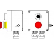 Корпус взрывозащищенный GRP120х120х90мм 1Ex d e IIC T6 Gb X / Ex tbIIIB T80град.C Db X / IP66 Т6 40град.C DKC 2231.031.19.04Y