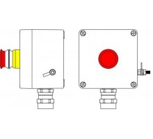 Корпус взрывозащищенный GRP120х120х90мм 1Ex d e IIC T6 Gb X / Ex tbIIIB T80град.C Db X / IP66 Т6 40град.C DKC 2231.031.19.04Z