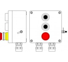 Корпус взрывозащищенный GRP160х160х90мм 1Ex d e IIC T6 Gb X / Ex tbIIIB T80град.C Db X / IP66 Т6 40град.C DKC 2231.051.19.00T