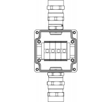 Корпус взрывозащищенный GRP 120х120х90мм 1 Ex e IIC T5 Gb / Ex tb IIIB T95град.C IP66 DKC 1231.031.20.04Y