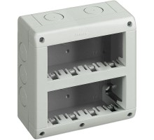 Корпус защ. IP40 4+4мод. верт. Leg BTC 25408V