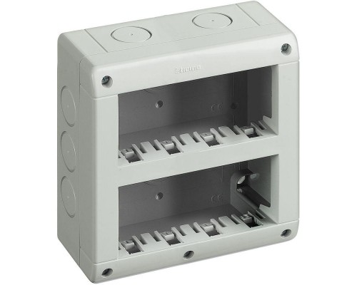 Корпус защ. IP40 4+4мод. верт. Leg BTC 25408V