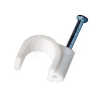 Крепеж кабеля круглый 10мм (уп.50шт) Rexant 07-4010