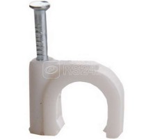 Крепеж кабеля круглый 12мм (уп.50шт) Rexant 07-4012