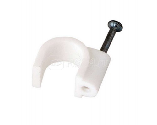 Крепеж кабеля круглый 14мм (уп.50шт) Rexant 07-4014