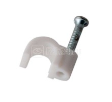 Крепеж кабеля круглый 5мм (уп.20шт) Rexant 07-4005-20