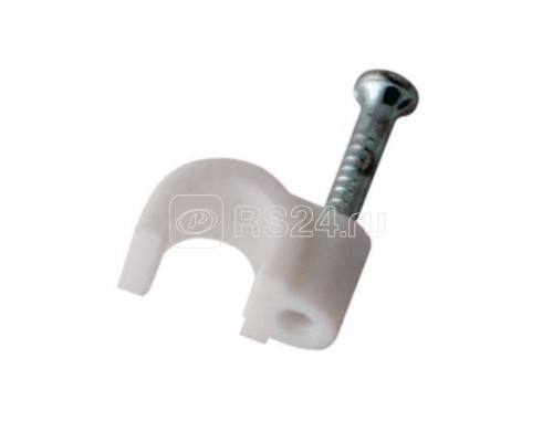 Крепеж кабеля круглый 5мм (уп.20шт) Rexant 07-4005-20