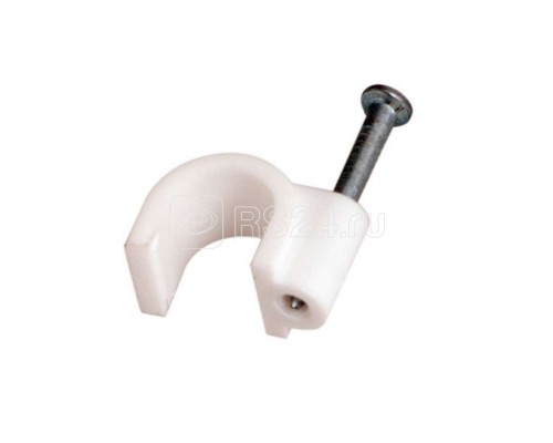 Крепеж кабеля круглый 8мм (уп.20шт) Rexant 07-4008-20