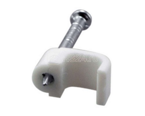 Крепеж кабеля плоский 6ммх4мм (уп.50шт) Rexant 07-4206