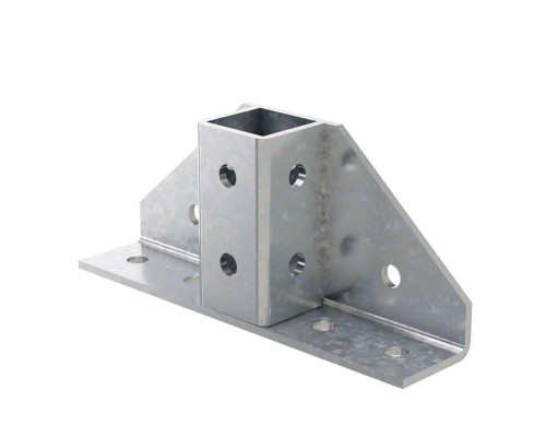 Крепление с площадкой 250х55мм для профиля BPM-41 нерж. сталь INOX304 DKC IBSF4103C