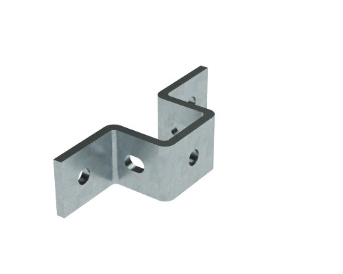 Крепление стеновое для профиля 41х41 гор. оцинк. DKC BMD1051HDZ