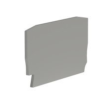 Крышка для клеммы 2 точки подключения на 4 кв.мм DKC ZEFC401GR