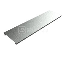 Крышка для лотка осн.100 L2500 сталь 0.55мм KL100х2500 оцинк. КМ LO0501-2.5