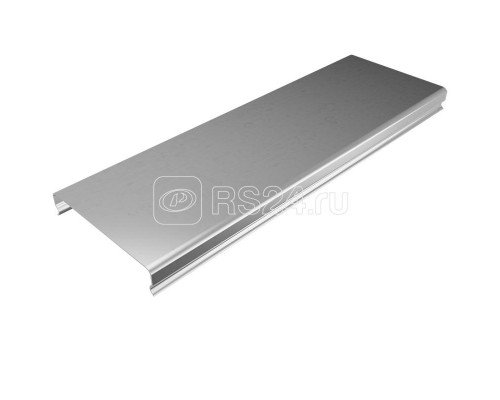 Крышка для лотка осн.200 L3000 сталь 0.55мм ПЛЮС KLplus200х0.55х3000 оцинк. КМ PL0403