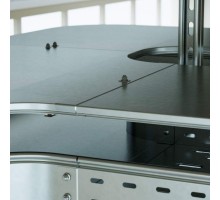 Крышка для лотка осн.50 L3000 сталь 0.8мм с заземл. гор. оцинк. DKC 35520HDZ
