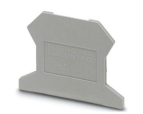 Крышка концевая D-UK 2.5 Phoenix Contact 3001022