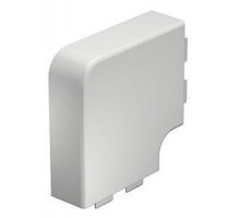 Крышка плоского угла кабель-канала 40х110мм ПВХ WDK HF40110RW бел. OBO 6192874