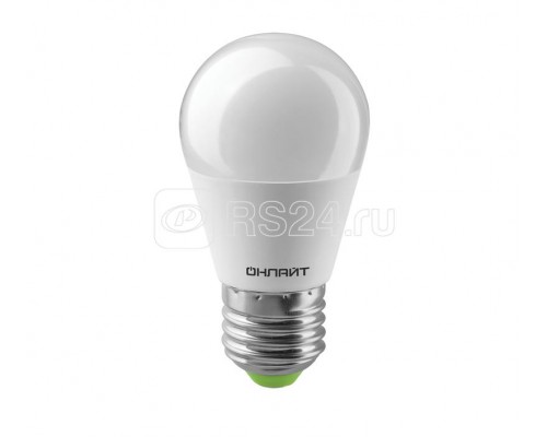 Лампа 82 913 OLL-G45-10-230-4K-E27-PROMO 10Вт ОНЛАЙТ 82913